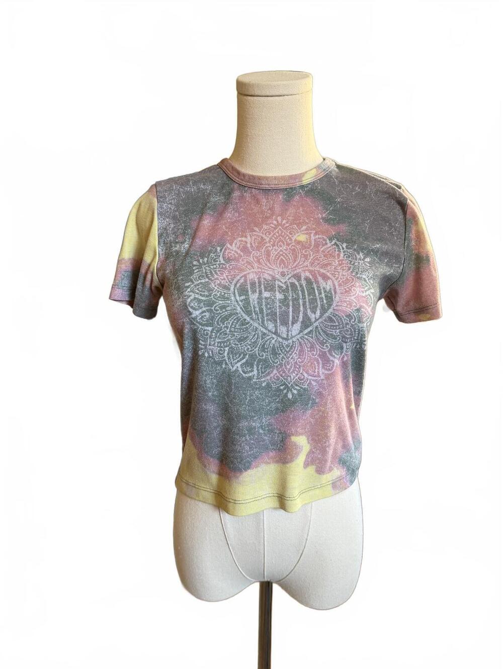 BDG Tie-Dye Short Sleeve Graphic Tee, Size M